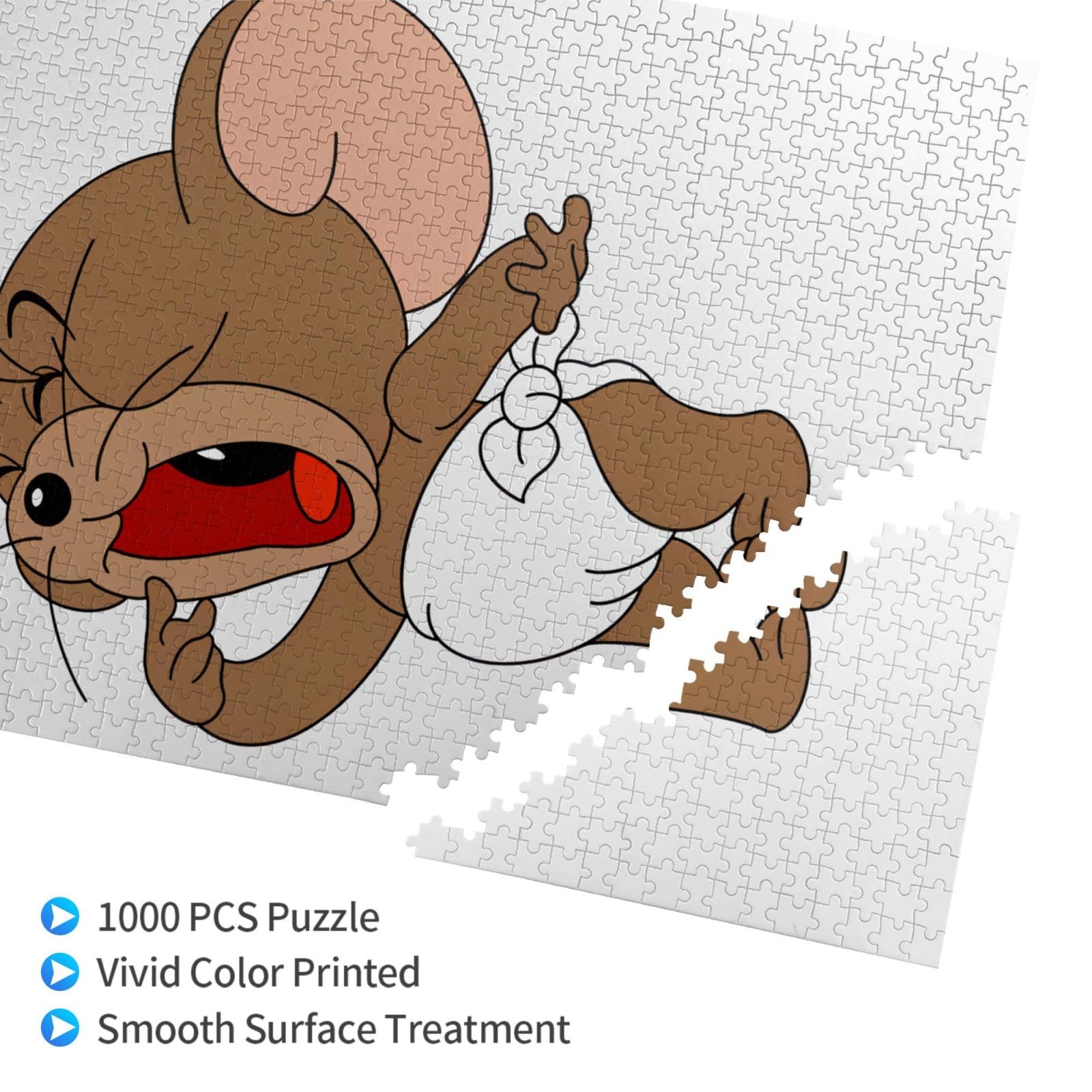 Amazon.co.jp: 1000ピース ジグソーパズル トムとジェリー タフィー